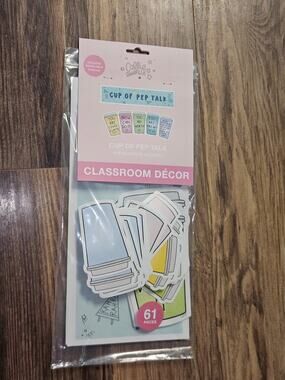 Callie Danielle Classroom Decor 61 pc Cup Of Pep